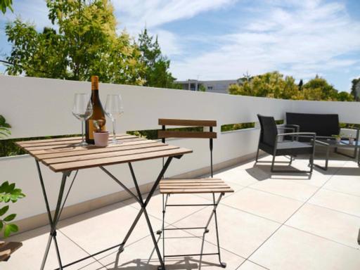 Appartement Terrasse Panoramique Hopitaux Et Facultes Montpellier Eksteriør bilde